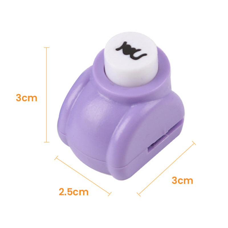 🔥 DIY paper punch set for children – create fun shapes (stars/hearts/animals) for crafts and scrapbooking 🧒✨