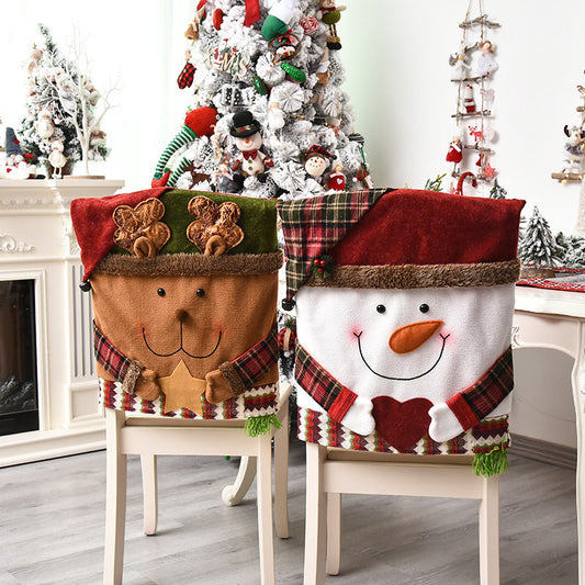 🎅Christmas Sale: 50% Off✨Christmas Themed Chair Cover