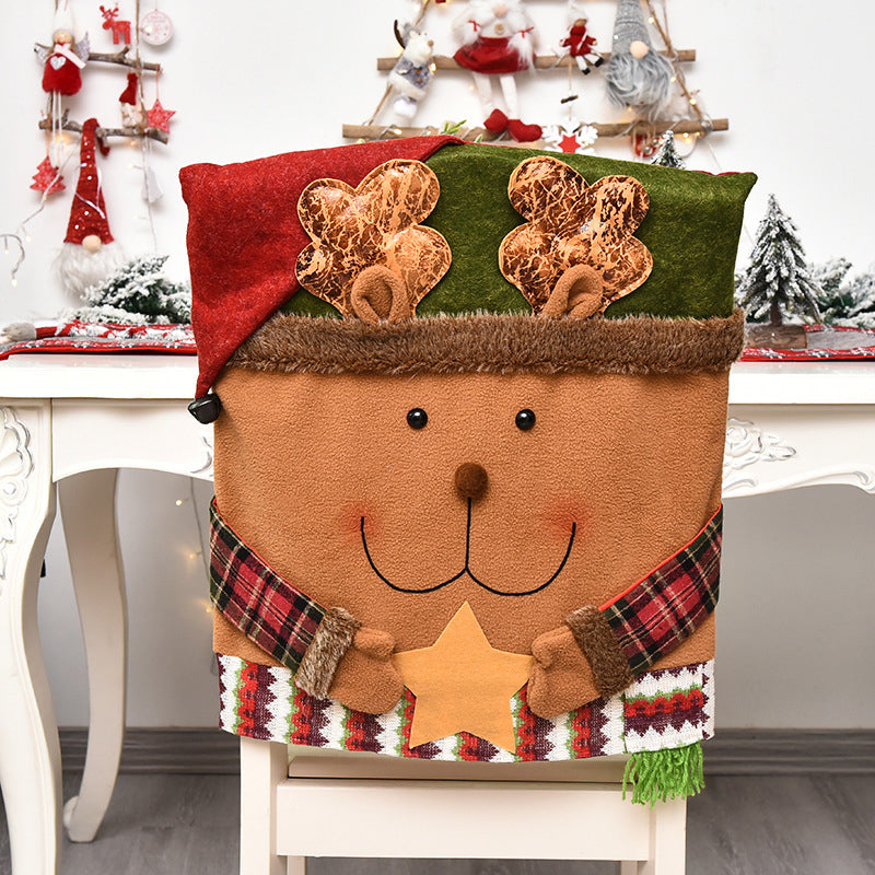 🎅Christmas Sale: 50% Off✨Christmas Themed Chair Cover