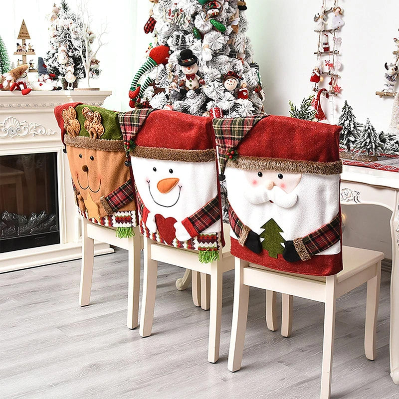 🎅Christmas Sale: 50% Off✨Christmas Themed Chair Cover