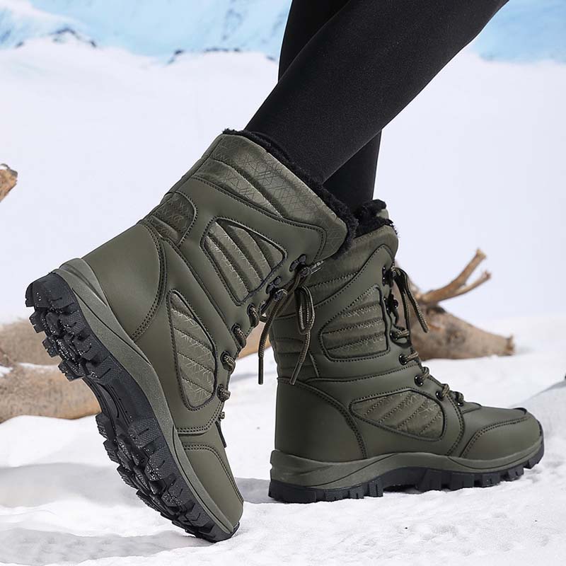 💥Bestsellers 50% Off-Women’s Warm Ankle-High Lace-Up Snow Boots