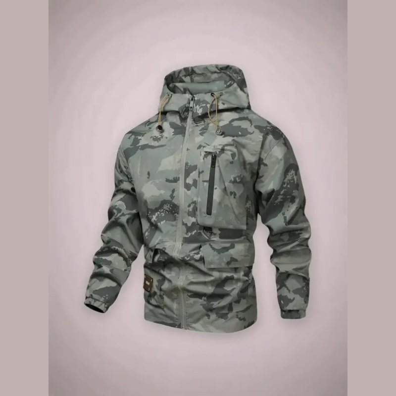 ⏰FLASH SALE 49% OFF🔥Men's Camouflage Hooded Jacket with Multi-Pocket