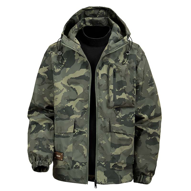⏰FLASH SALE 49% OFF🔥Men's Camouflage Hooded Jacket with Multi-Pocket