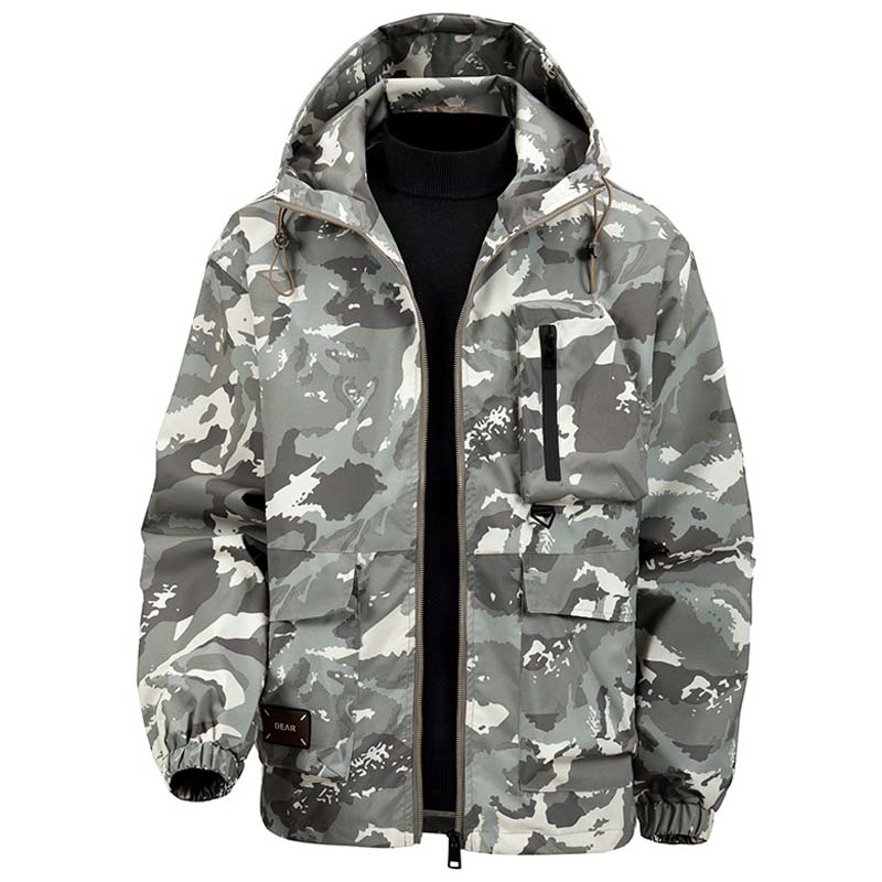 ⏰FLASH SALE 49% OFF🔥Men's Camouflage Hooded Jacket with Multi-Pocket