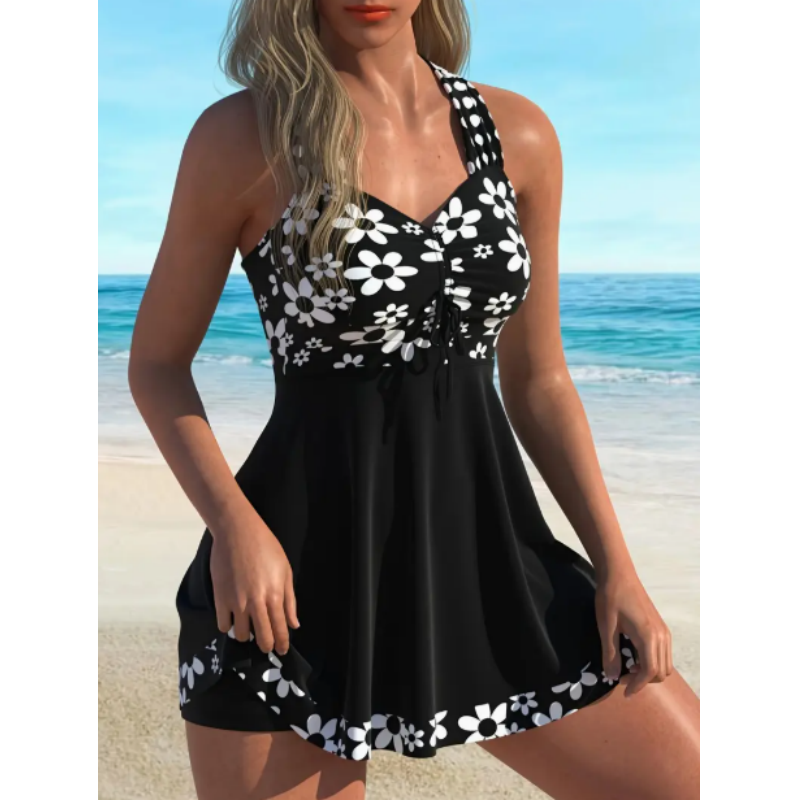🌸 50% OFF NOW! ☀️ Women's Floral Print Tankini Swimsuits with Boyshorts – Quick-Dry Fabric, Comfort Fit & Modest Coverage 🏖️