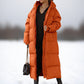 🧥Best-selling down jacket-Women's Winter Zip Up Long Puffer Coat