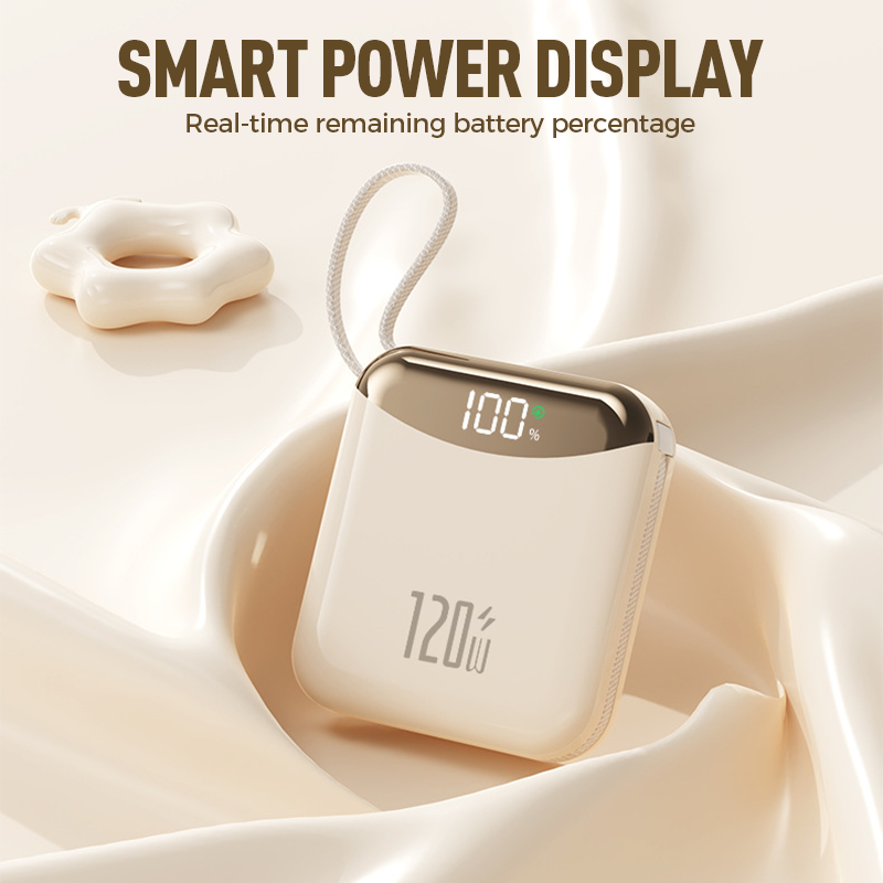 💥New arrivals: 50% off-120W Super Fast Charging Power Bank with Cables
