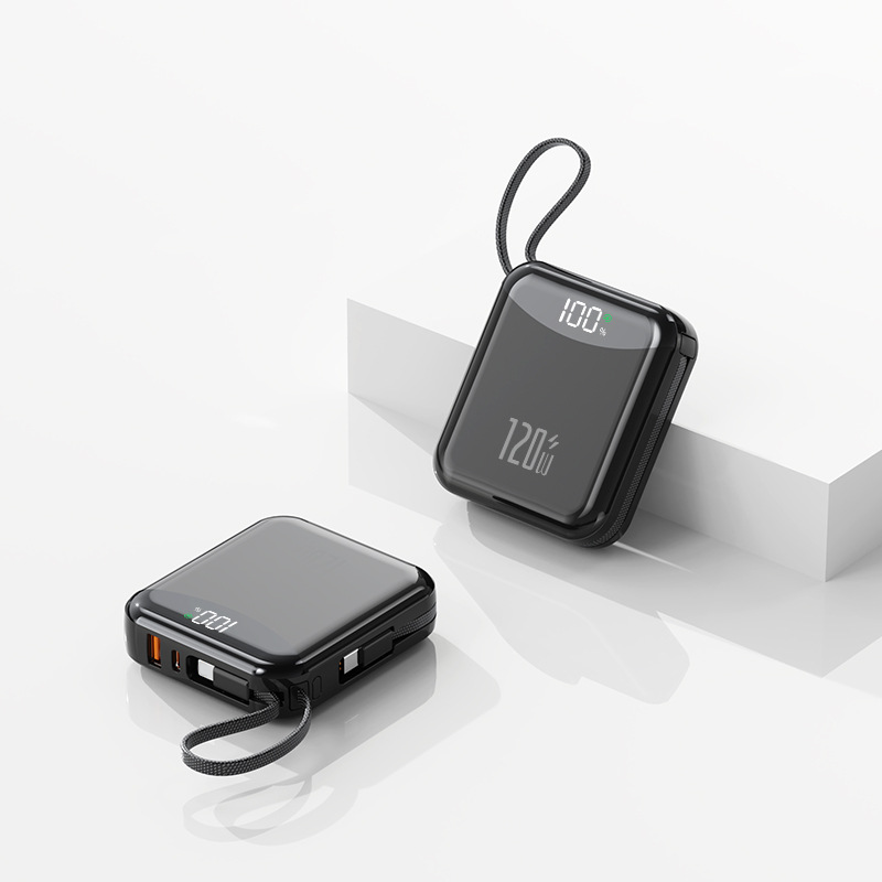 💥New arrivals: 50% off-120W Super Fast Charging Power Bank with Cables