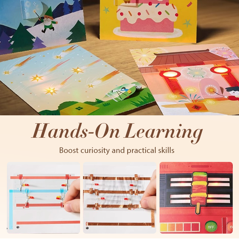 🔥Hot Sale Offers-Electrical DIY Toy Set: 16 Games & 8 Knowledge Points