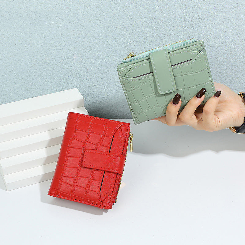 💥New Arrivals: Hot Sellers-Women’s Compact Solid Color Wallet