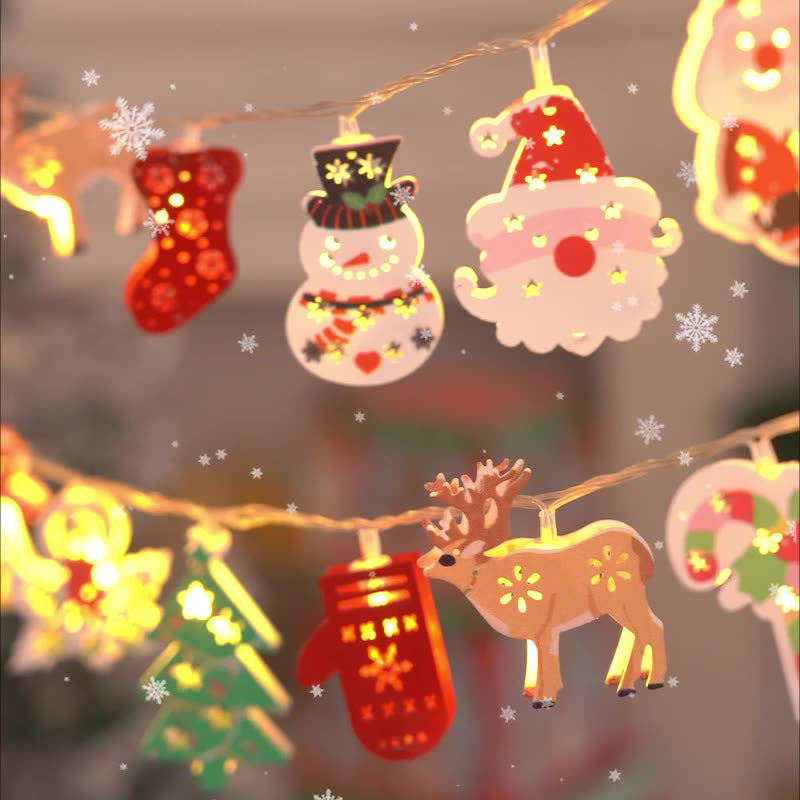 🎅Christmas Sale: 50% Off-Santa Claus LED String Lights