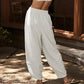 🔥Limited-time offer: 50% off-Women's Casual Elastic Waist Wide Leg Pants