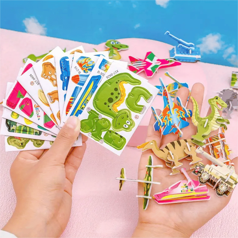 🔥Hot Sale Offers-2025 Educational 3D Cartoon Puzzle