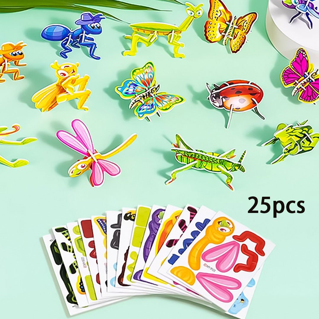 🔥Hot Sale Offers-2025 Educational 3D Cartoon Puzzle