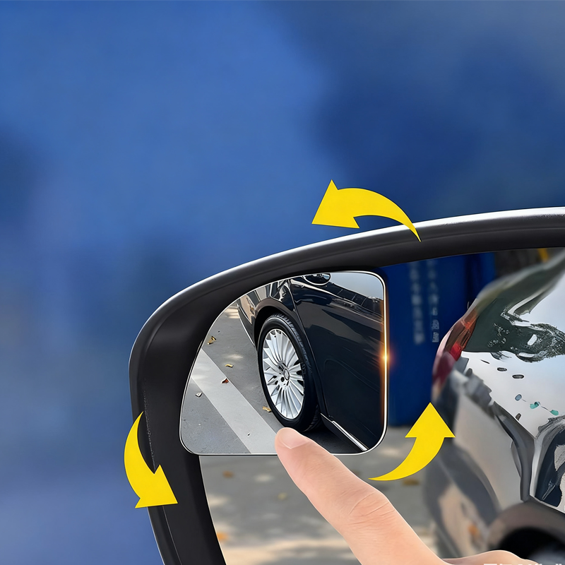 🎅Christmas Hot Sale💖2Pcs Car Heart Shaped Blind Spot Mirrors