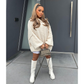 🔥New arrivals now on sale-Women's Warm Mock Neck Loose Fit Sweater