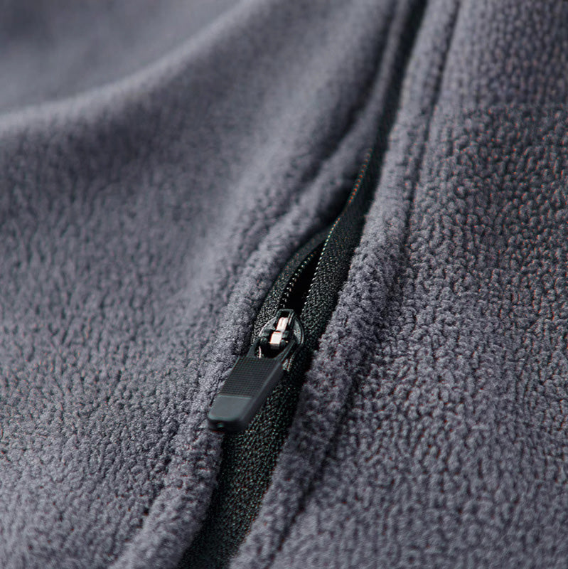 🔥 LAST DAY PROMOTION - 50%OFF 🔥Men's Warm Solid Half Zip Long-Sleeve Tops