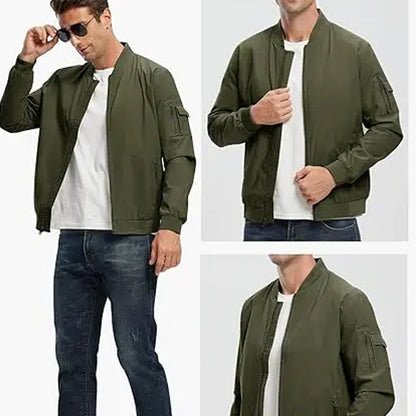 💥New high-quality-Men's Lightweight Bomber Jacket
