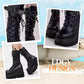 👢New arrivals selling worldwide-Women's Punk-Style Chunky Heel Mid-Calf Boots