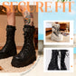 👢New arrivals selling worldwide-Women's Punk-Style Chunky Heel Mid-Calf Boots