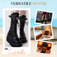 👢New arrivals selling worldwide-Women's Punk-Style Chunky Heel Mid-Calf Boots