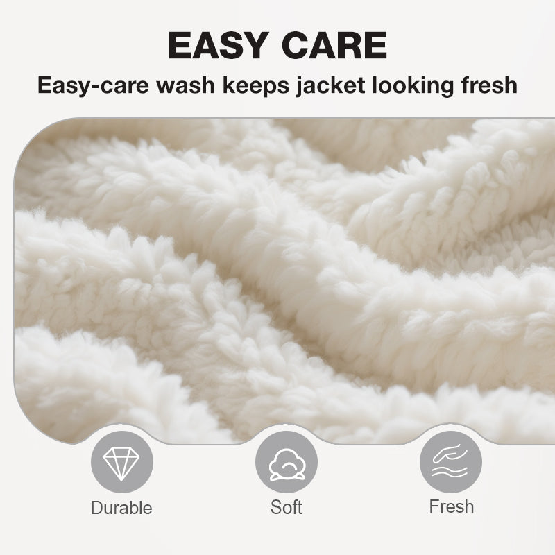 💥New Arrival Special: 50% Off-Men’s Casual Sherpa-Lined Denim Jacket