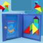 🌟Enhancing children's thinking skills-Children's Magnetic Tangram Puzzle Set🎁The Best Gift