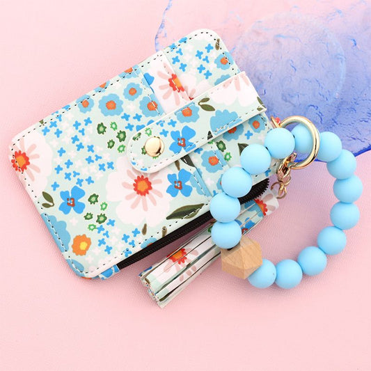 🎁Christmas Gifts Special Offer - 50% OFF🌸 Women’s Boho Style Card Bag with Beaded Bracelet & Tassel Keychain💓