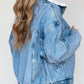 💥New arrivals: 50% off-Denim Jacket with Plush Faux Fur Collar for Women