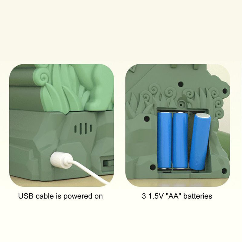 🎁[Perfect Gift]Completely upgraded-Electric Dual Track Dinosaur Slide