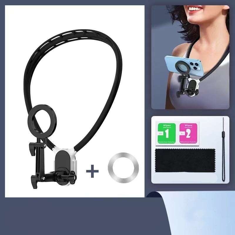 💥Top-Selling Products-Magnetic Neck Phone Holder for Hands-Free Recording