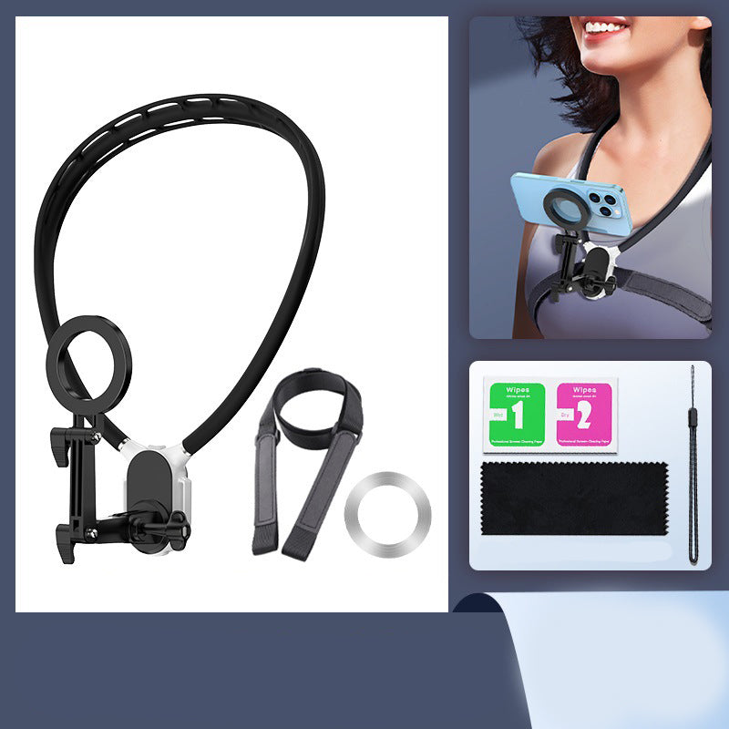 💥Top-Selling Products-Magnetic Neck Phone Holder for Hands-Free Recording
