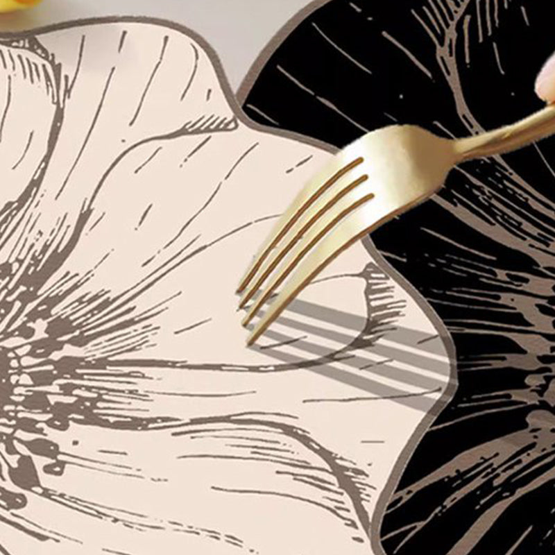 💥Limited-time offer: 50% off-Flower-Shaped Dish Drying Mat for Kitchen Counter