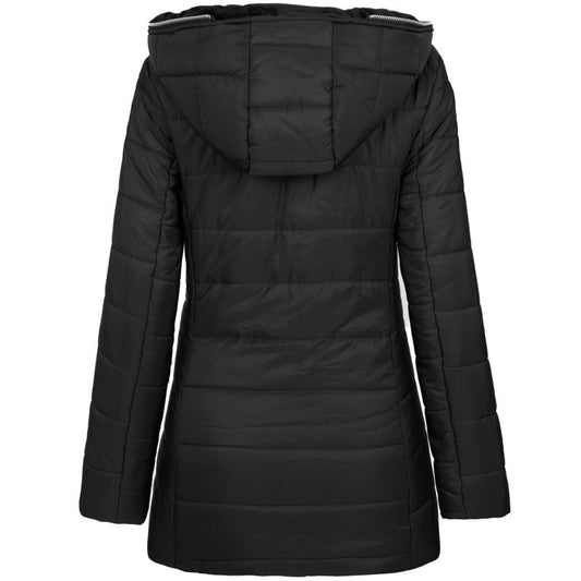 ❄️LAST DAY PROMOTION - 50%OFF 💖 Women's Hooded Mid-Length Winter Coat with Plush Lining