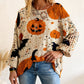 🎃Halloween 50% Off Special Offer-Women's Halloween Loose Fit Batwing Knit Sweater