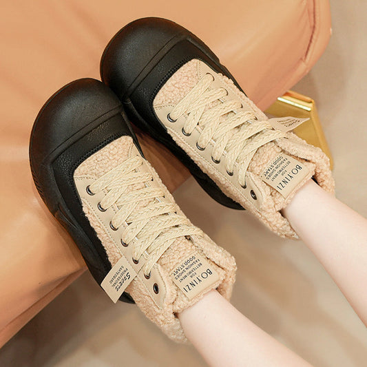 👢【Winter Gift】🔥Plush and warm women’s casual snow boots❣️