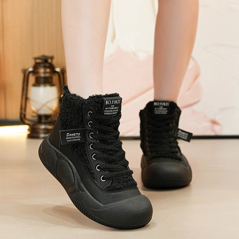 👢【Winter Gift】🔥Plush and warm women’s casual snow boots❣️