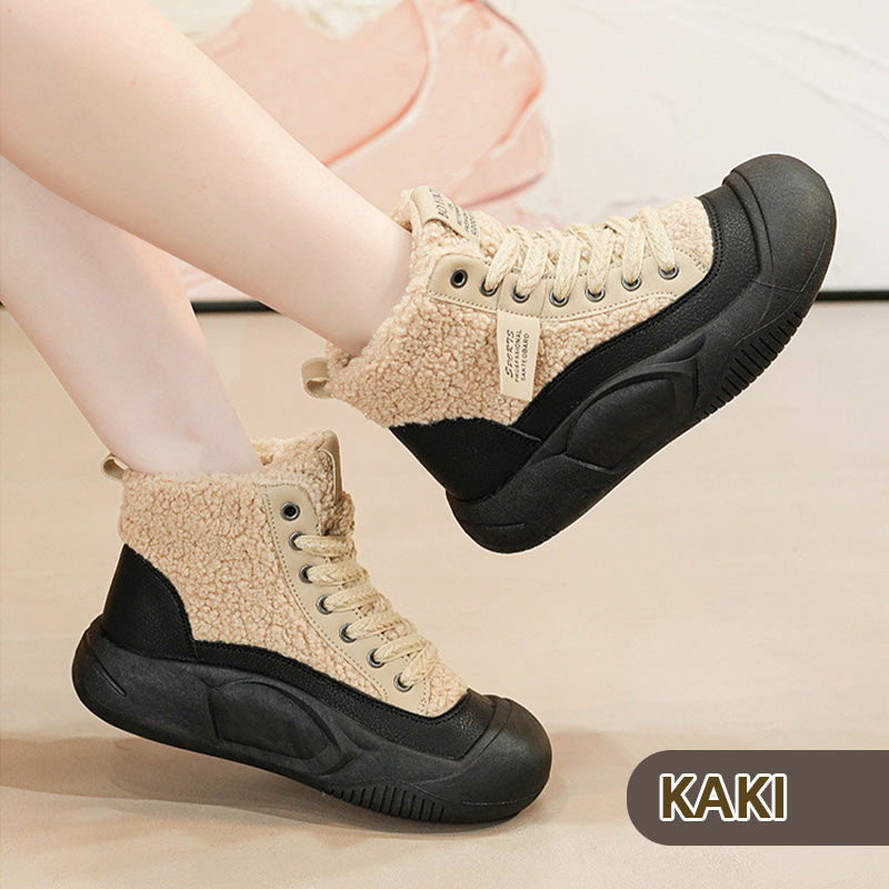 👢【Winter Gift】🔥Plush and warm women’s casual snow boots❣️