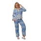 💥Limited-time offer: 50% off-Women's Blue Embroidered 2-Piece Set