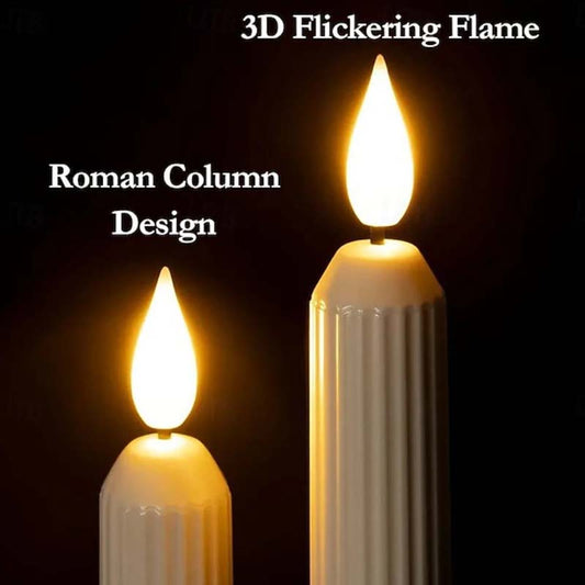 👻Halloween Sale: 50% Off-Led Taper Candles With Sensor & Suction Cup