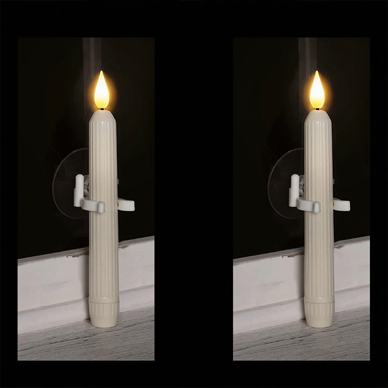 👻Halloween Sale: 50% Off-Led Taper Candles With Sensor & Suction Cup