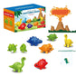 🌟Limited-time offer: 50% off-Dinosaur Alphabet Matching Game Set for Kids