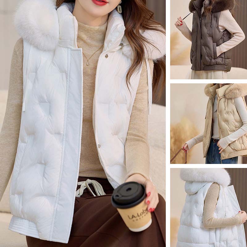 🔥Limited-time offer: 50% off-Women's Casual Lightweight Down Vest