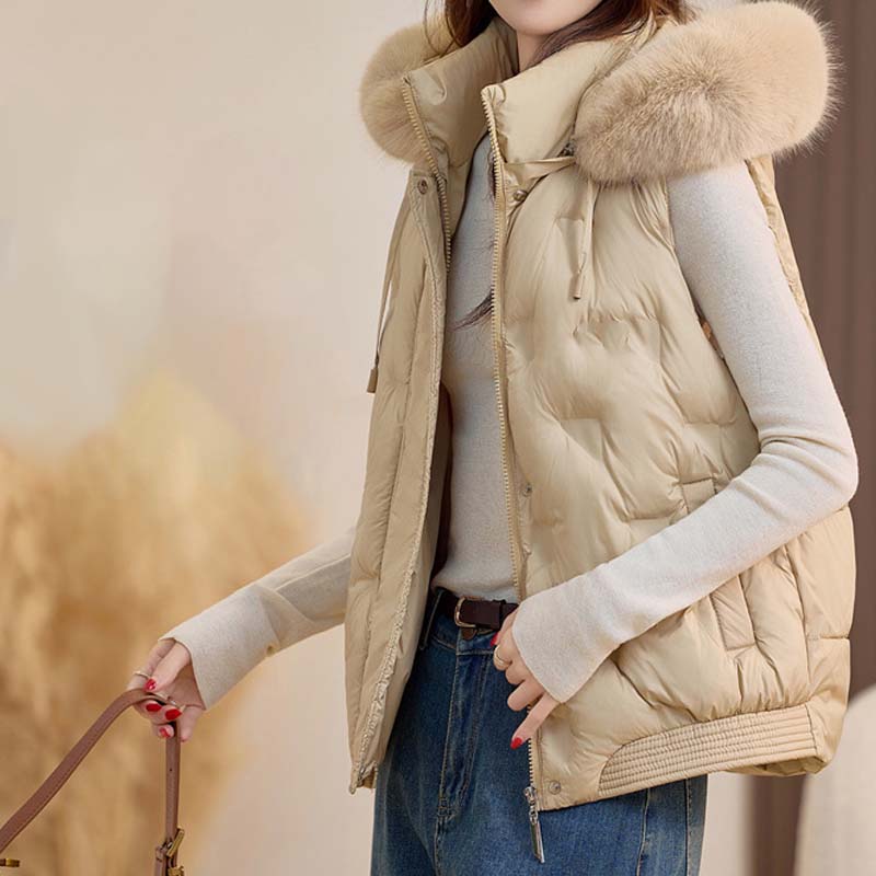 🔥Limited-time offer: 50% off-Women's Casual Lightweight Down Vest