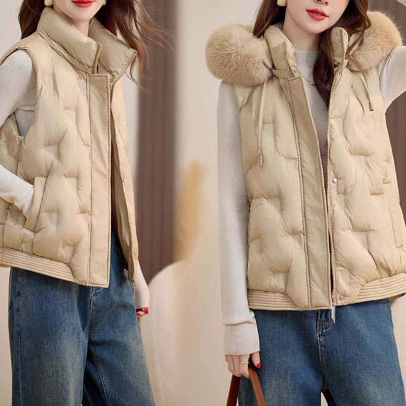 🔥Limited-time offer: 50% off-Women's Casual Lightweight Down Vest