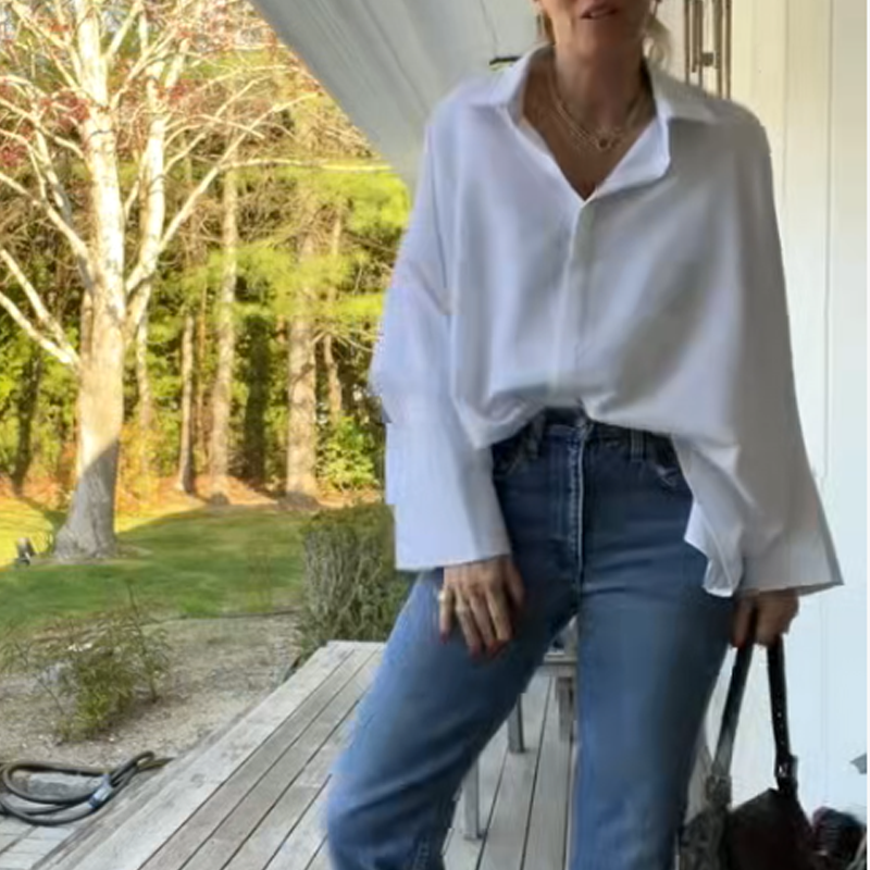 🔥New arrivals now available at 50% off-Women's Flared Hem Lapel Shirt