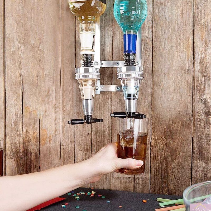 🔥Christmas Offer: 50% Off-Wall-mounted quantitative spirit dispenser for one bottle