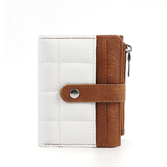 🔥Limited-time offer: 50% off-Women's Stylish PU Small Card Holder Bifold Wallet