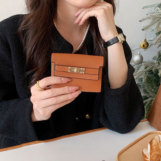🔥Limited-time offer: 50% off-Women's Stylish Snap Closure Card Holder