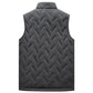 💖HOT SALE 70% OFF✨️❄️Unisex Winter Warm Casual Sleeveless Quilted Vest With Fleece Lining